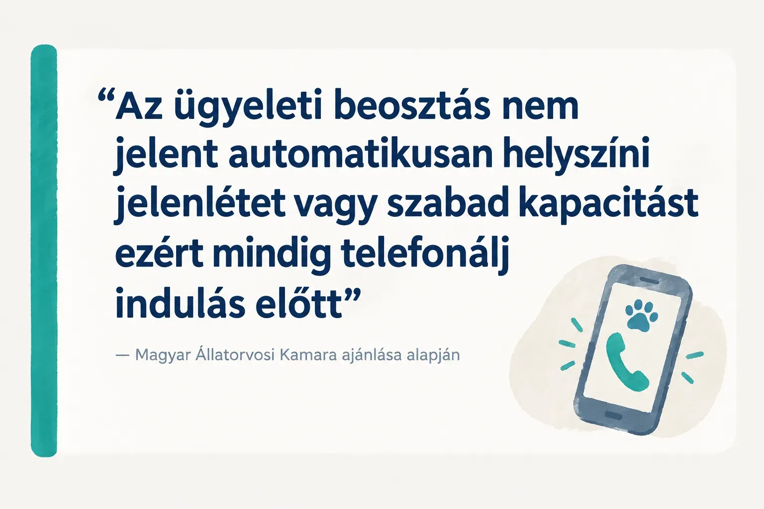 Key insight: Az ügyeleti beosztás nem jelent automatikusan helyszíni jelenlétet vagy szabad kapacitást ezért mindig…
