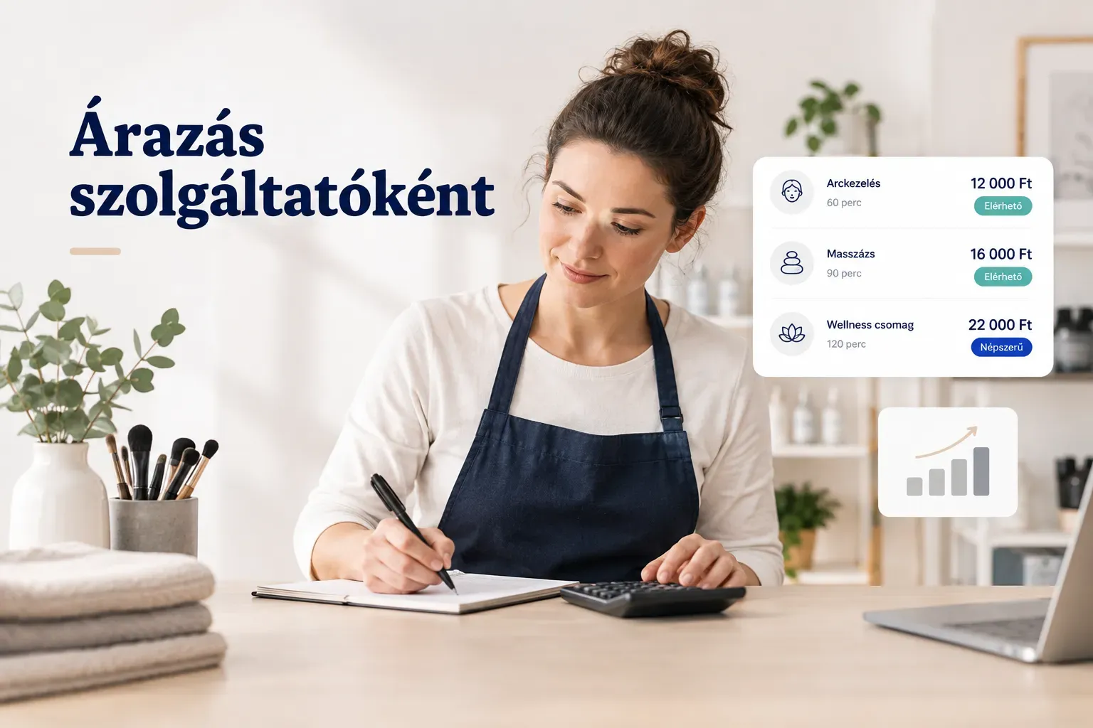 Szolgáltatói árazás stratégiák és módszerek bemutatása grafikonokkal és árazási modellekkel
