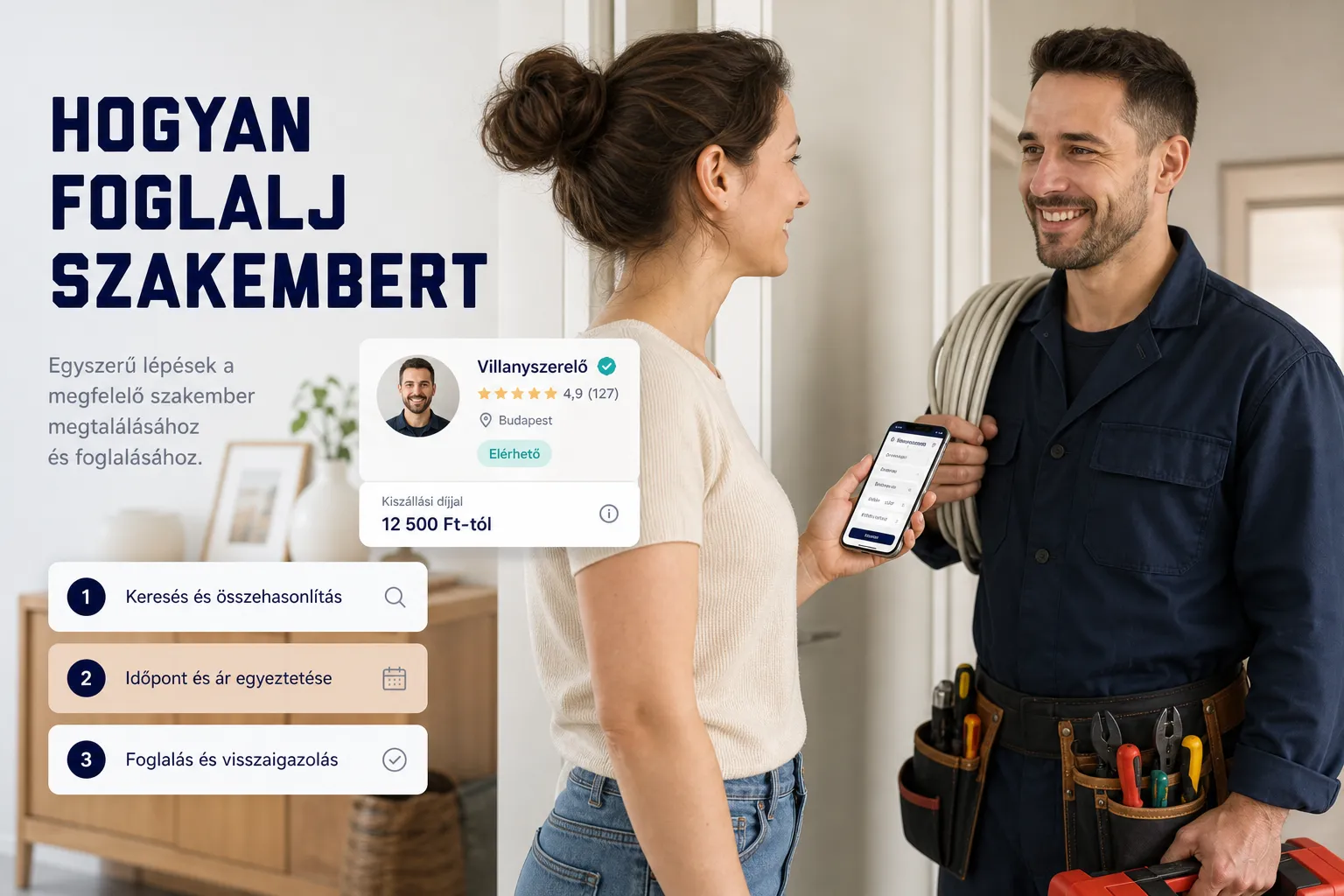 Hogyan foglalj szakembert gyorsan és egyszerűen online foglalási felületen keresztül
